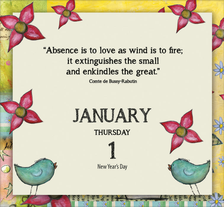 Live Love Dream 2026 Mini Page-A-Day Calendar