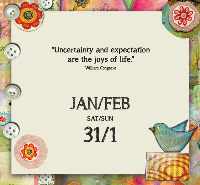 Live Love Dream 2026 Mini Page-A-Day Calendar