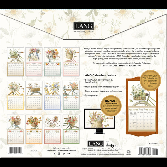 A Beautiful Ride with Bonus Print 2026 Large Wall Calendar