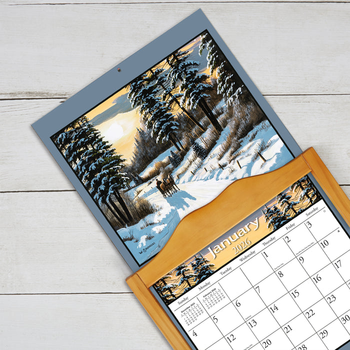 Lure Of The Outdoors with Bonus Print 2026 Large Wall Calendar (Online Exclusive)