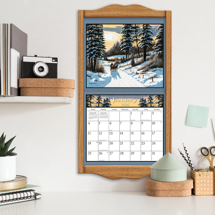 Lure Of The Outdoors with Bonus Print 2026 Large Wall Calendar (Online Exclusive)
