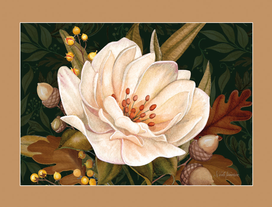 Midnight Garden with Bonus Print 2026 Large Wall Calendar