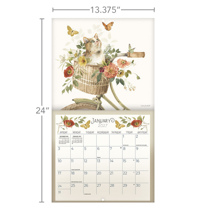 A Beautiful Ride 2027 Large Wall Calendar