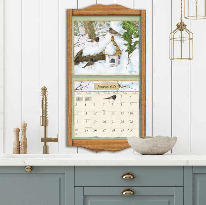 Birds In The Garden 2027 Large Wall Calendar