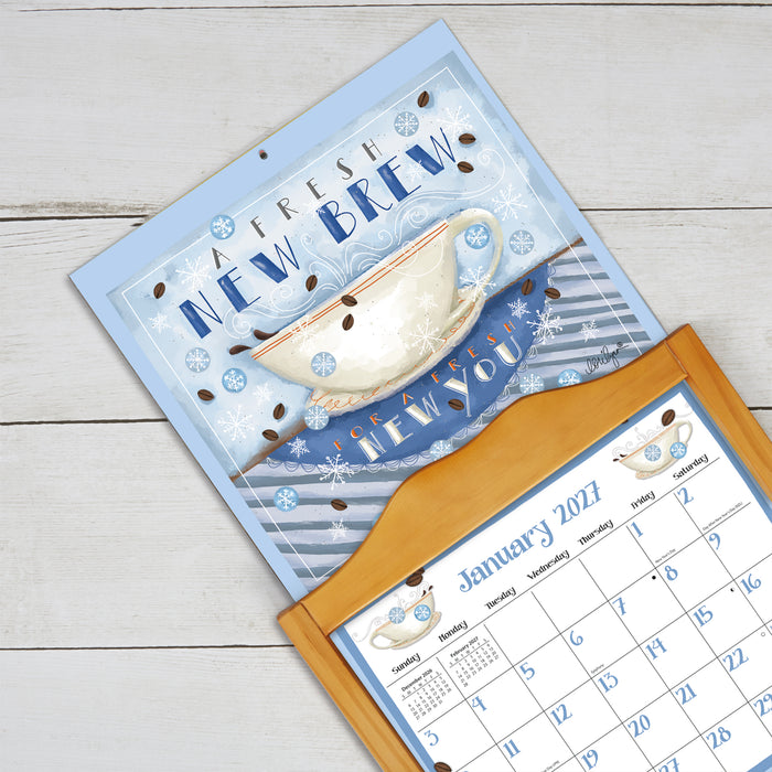 Coffee 2027 Large Wall Calendar