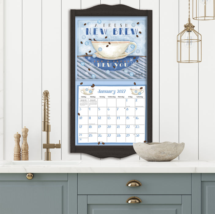 Coffee 2027 Large Wall Calendar