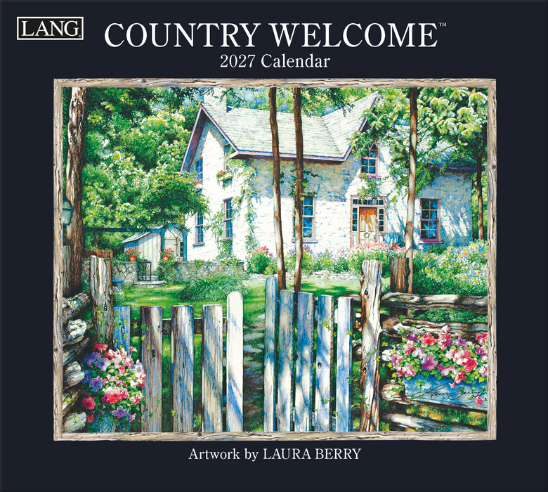 Country Welcome 2027 Large Wall Calendar (Online Exclusive)