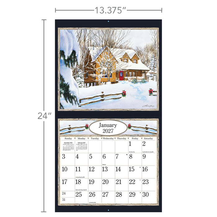 Country Welcome 2027 Large Wall Calendar (Online Exclusive)