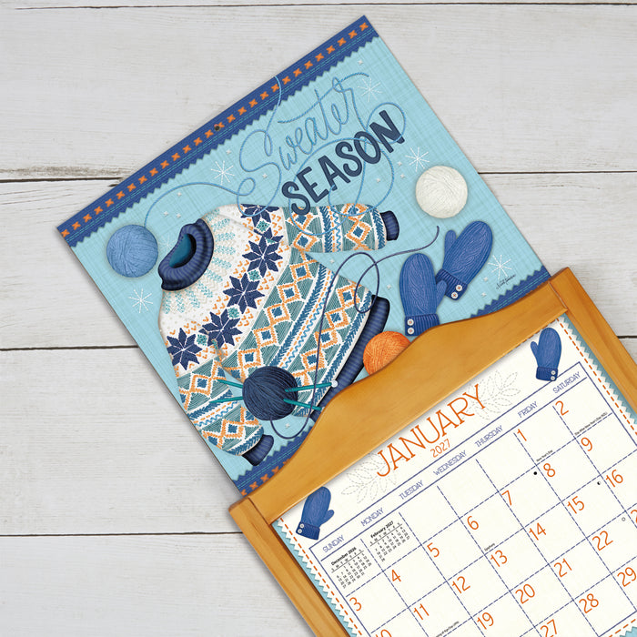 Handmade Happiness 2027 Large Wall Calendar (Online Exclusive)