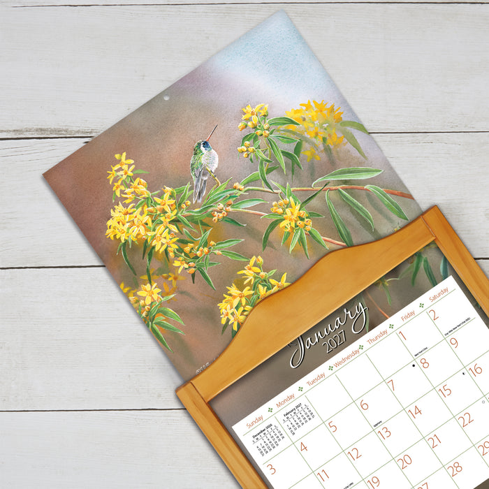 Hummingbirds 2027 Large Wall Calendar