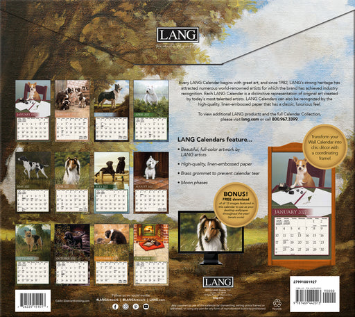 Love Of Dogs 2027 Large Wall Calendar