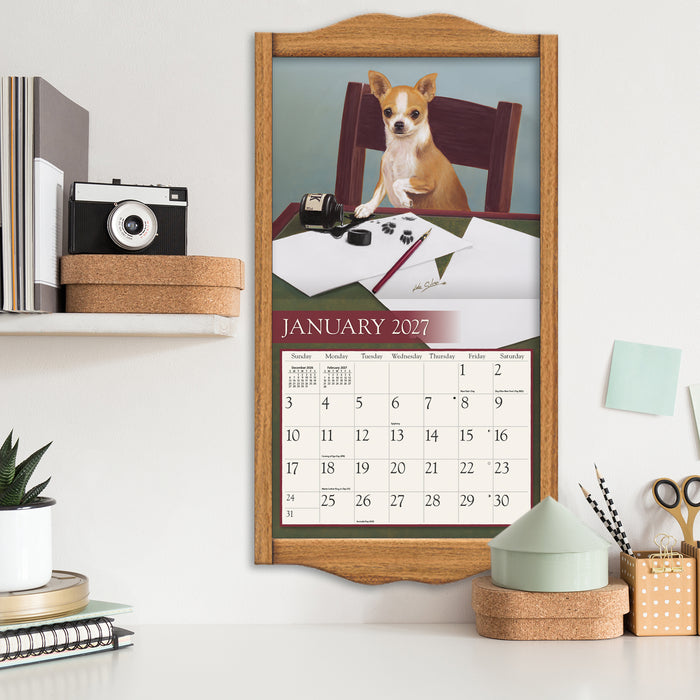 Love Of Dogs 2027 Large Wall Calendar