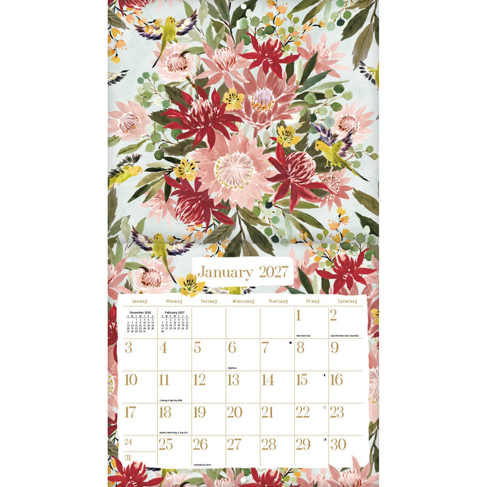 Wild At Heart 2027 Large Wall Calendar