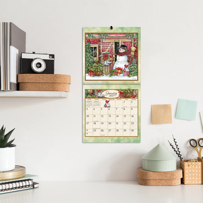 Bountiful Blessings 2027 Mini Wall Calendar