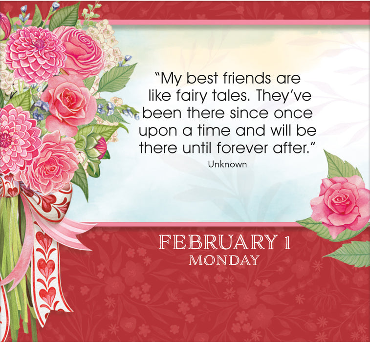 For A Dear Friend 2027 Mini Page-A-Day Calendar