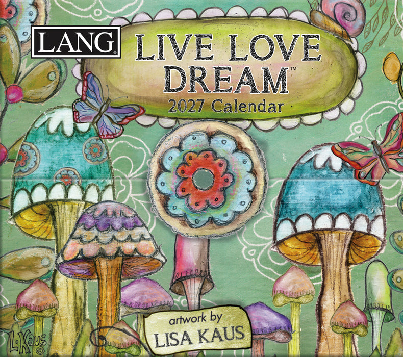 Live Love Dream 2027 Mini Page-A-Day Calendar