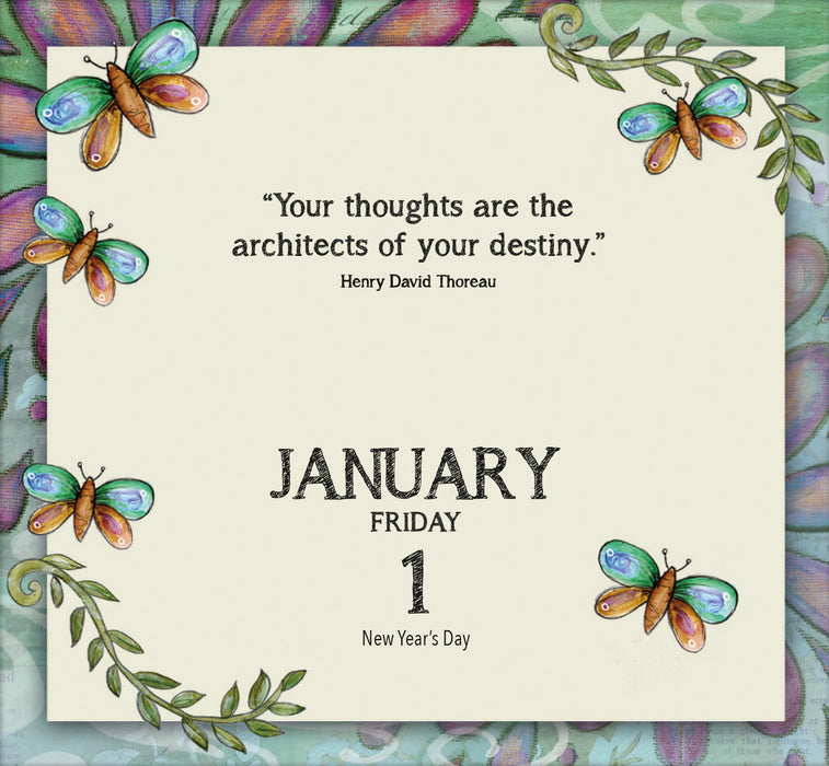Live Love Dream 2027 Mini Page-A-Day Calendar