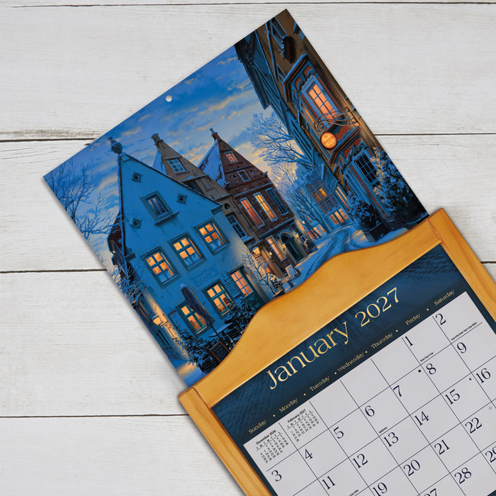 Around The World Special Edition 2027 Large Wall Calendar
