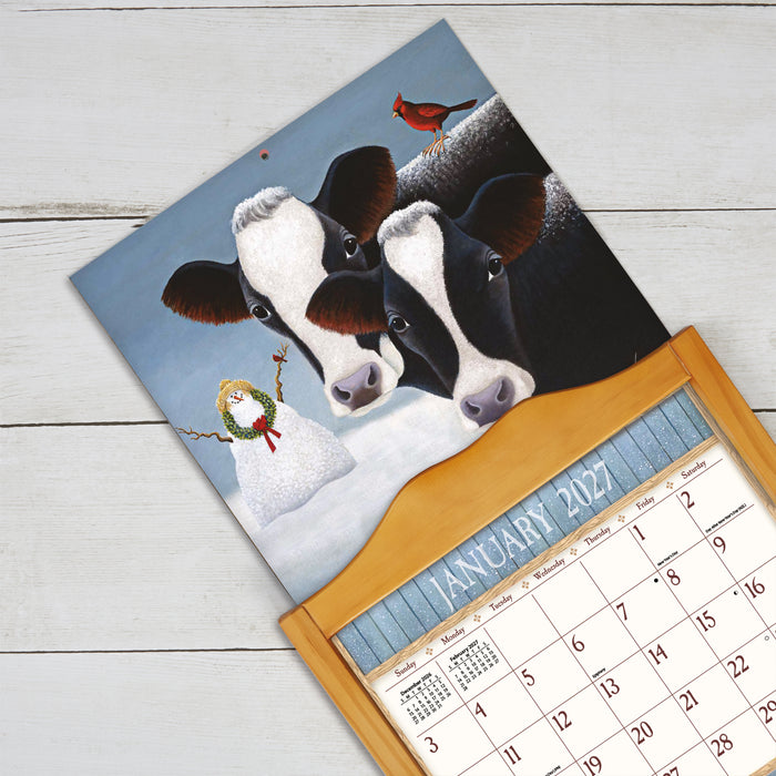 Cows Cows Cows Special Edition 2027 Large Wall Calendar
