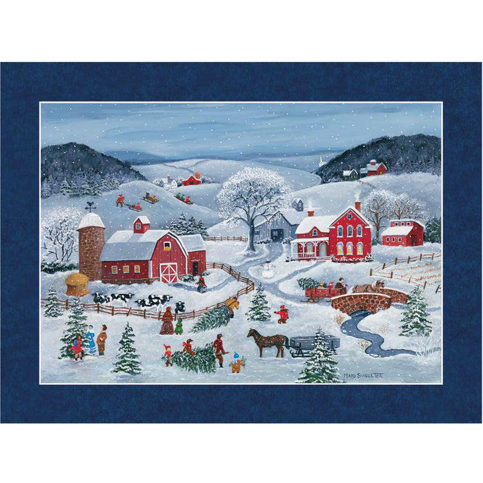Lang Folk Art Special Edition 2027 Large Wall Calendar
