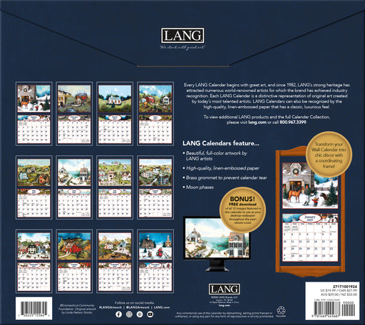 Linda Nelson Stocks Special Edition 2027 Large Wall Calendar (Online Exclusive)