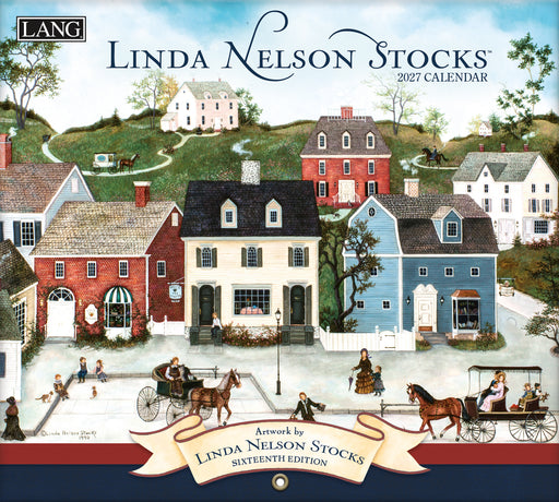Linda Nelson Stocks Special Edition 2027 Large Wall Calendar (Online Exclusive)