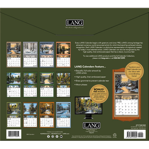 Lure Of The Outdoors Special Edition 2027 Large Wall Calendar (Online Exclusive)