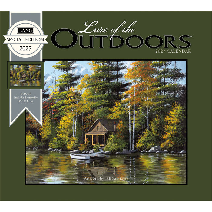 Lure Of The Outdoors Special Edition 2027 Large Wall Calendar (Online Exclusive)