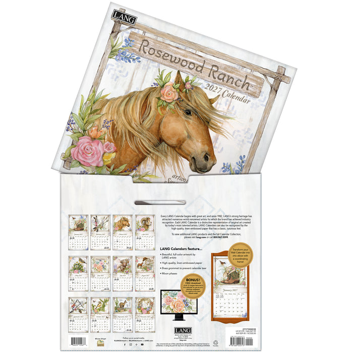 Rosewood Ranch Special Edition 2027 Large Wall Calendar