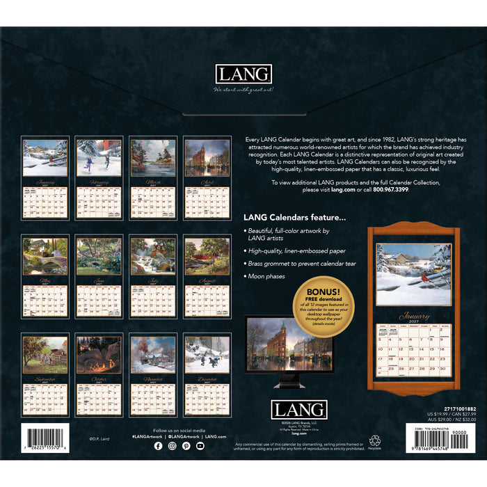 Treasured Times Special Edition 2027 Large Wall Calendar (Online Exclusive)