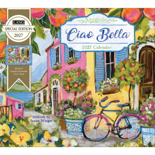 Ciao Bella Special Edition 2027 Large Wall Calendar