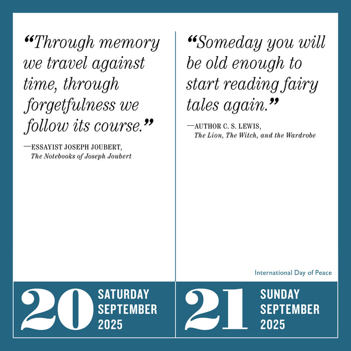 2025 Unforgettable Senior Moments Page-A-Day Calendar