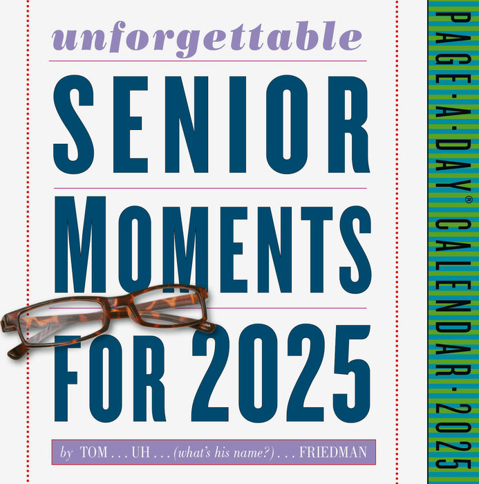 2025 Unforgettable Senior Moments Page-A-Day Calendar