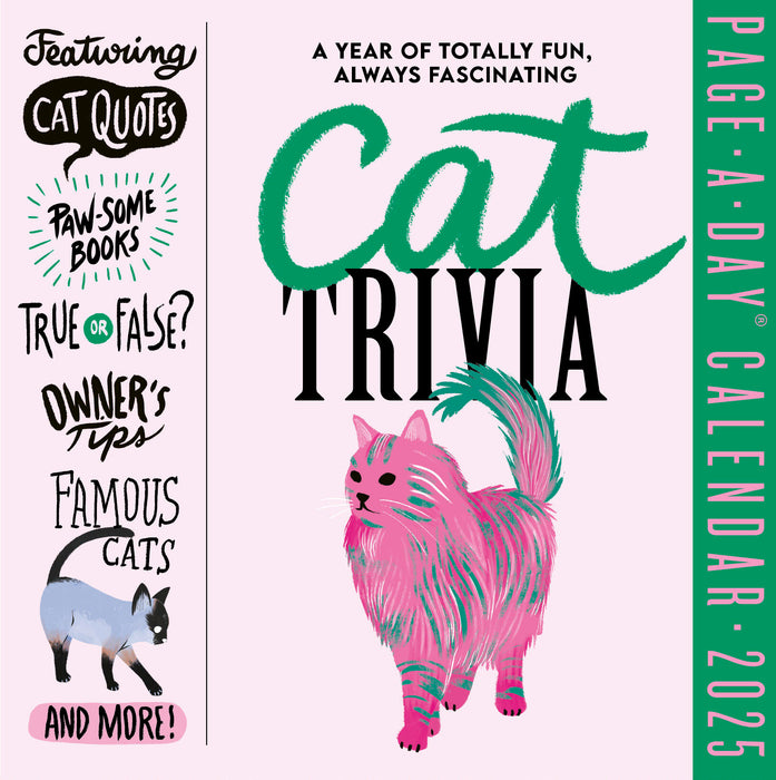 2025 Cat Trivia Page-A-Day Calendar