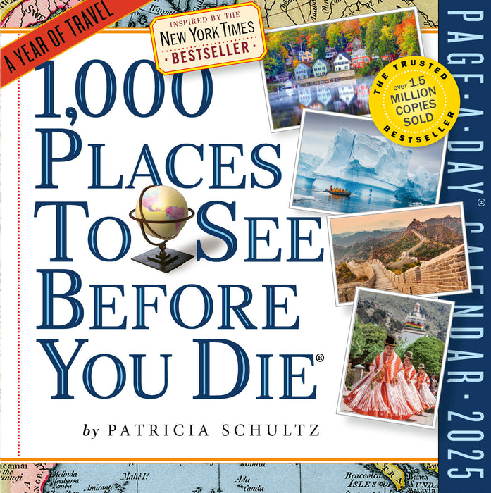 2025 1,000 Places to See Before You Die Page-A-Day Calendar