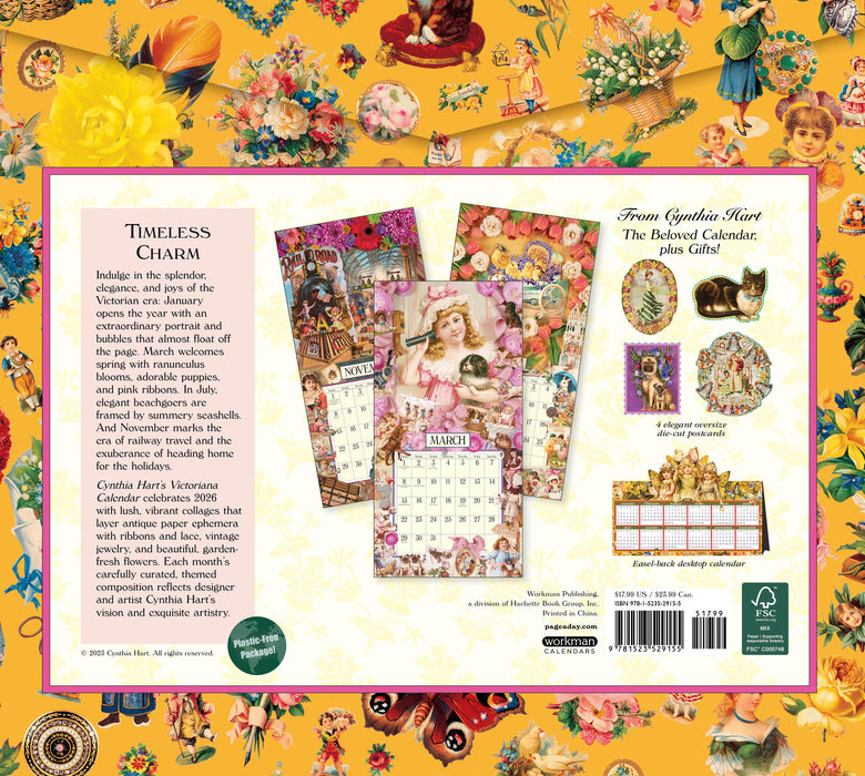 Cynthia Hart's 2026 Square Wall Calendar