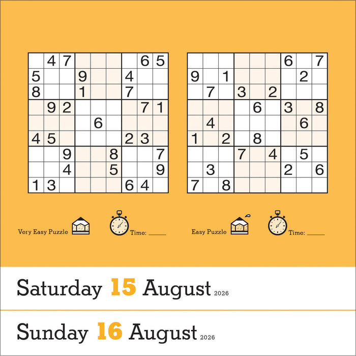 Original Sudoku 2026 Page-A-Day Calendar