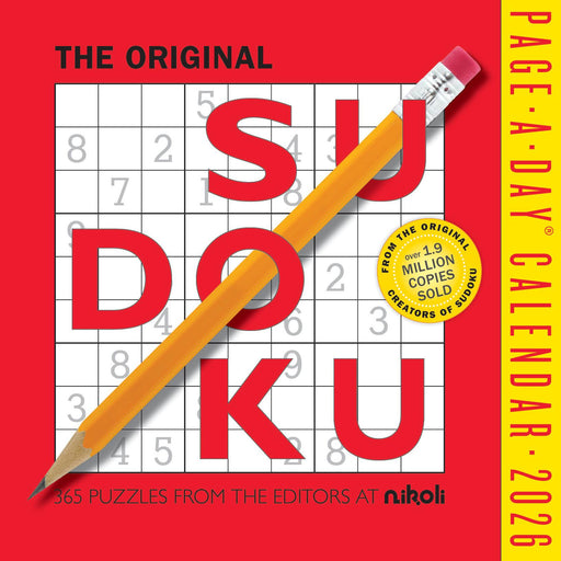 Original Sudoku 2026 Page-A-Day Calendar