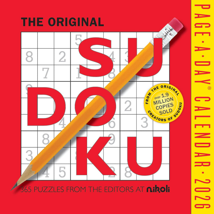 Original Sudoku 2026 Page-A-Day Calendar
