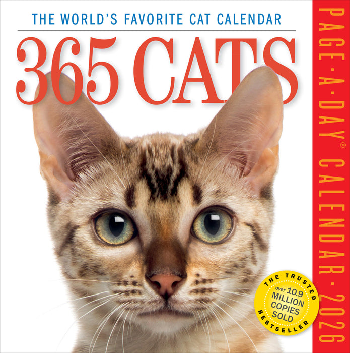 365 Cats 2026 Page-A-Day Calendar