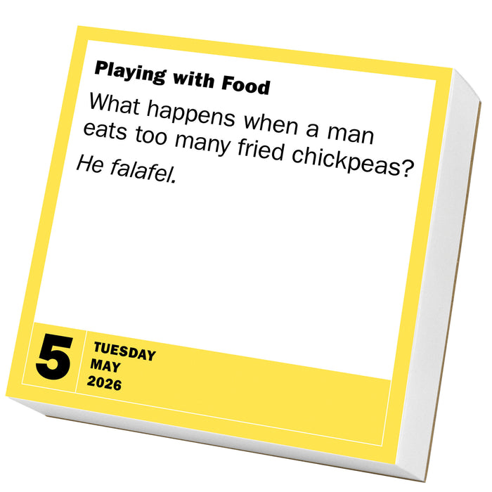 290 Bad Jokes and 75 Punderful Puns 2026 Page-A-Day Calendar