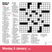 Mensa 10 Minute Crossword Puzzles 2026 Page-A-Day Calendar