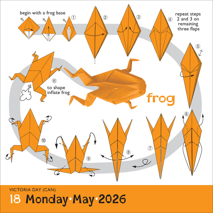 Origami Color 2026 Page-A-Day Calendar