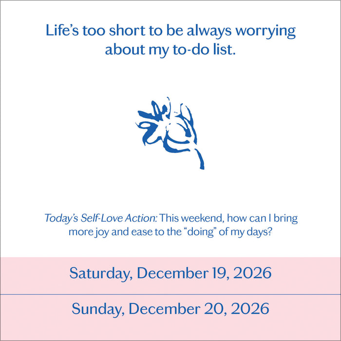 Year of Self Love 2026 Page-A-Day Calendar