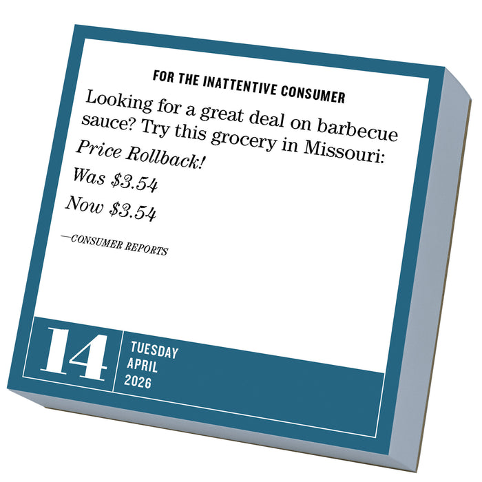 Unforgettable Senior Moments 2026 Page-A-Day Calendar