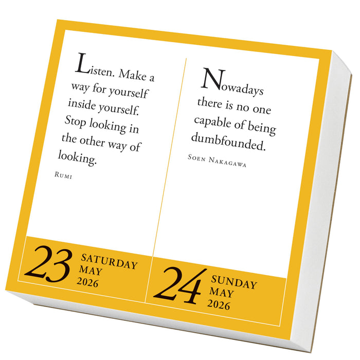 Year of Zen 2026 Page-A-Day Calendar