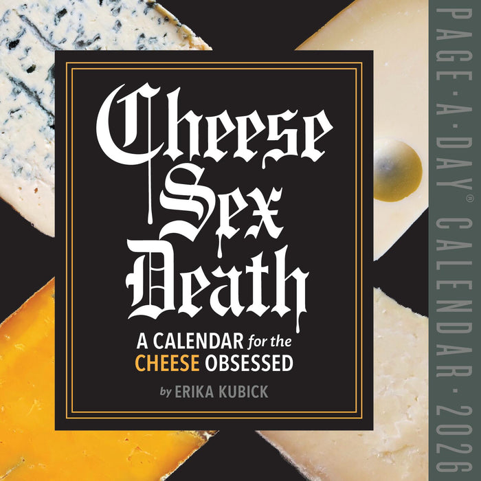 Cheese Sex Death 2026 Page-A-Day Calendar (Online Exclusive)