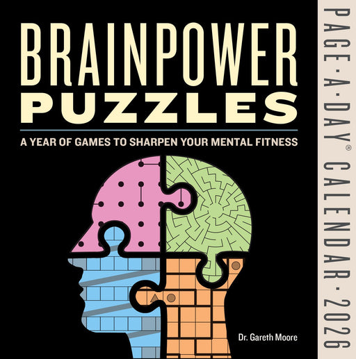 Brainpower Puzzles 2026 Page-A-Day Calendar