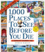 1000 Places To See Before You Die 2026 Square Wall Calendar