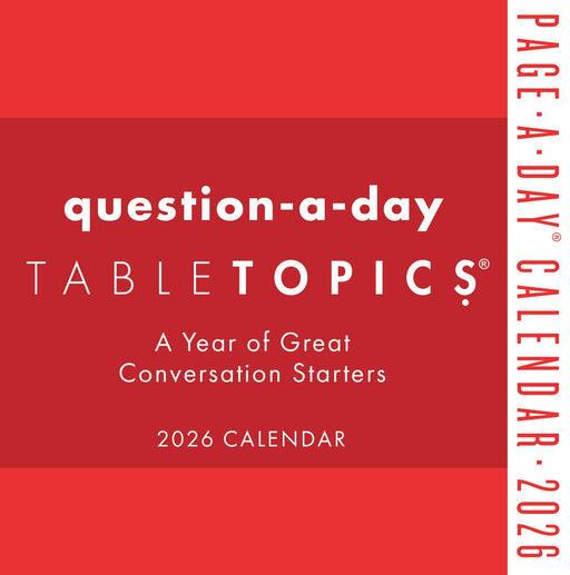 TableTopics Question a Day 2026 Page-A-Day Calendar (Online Exclusive)